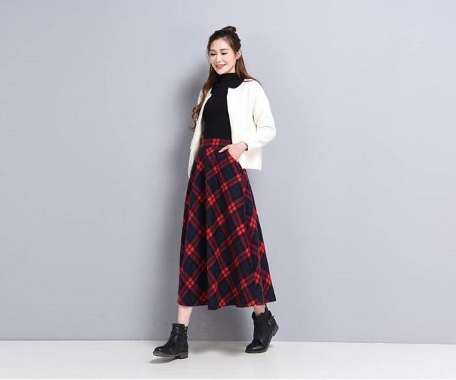 種類8：ブラック/M ボトムス 膝下 ミモレ ミモレ丈 ロング ロング丈