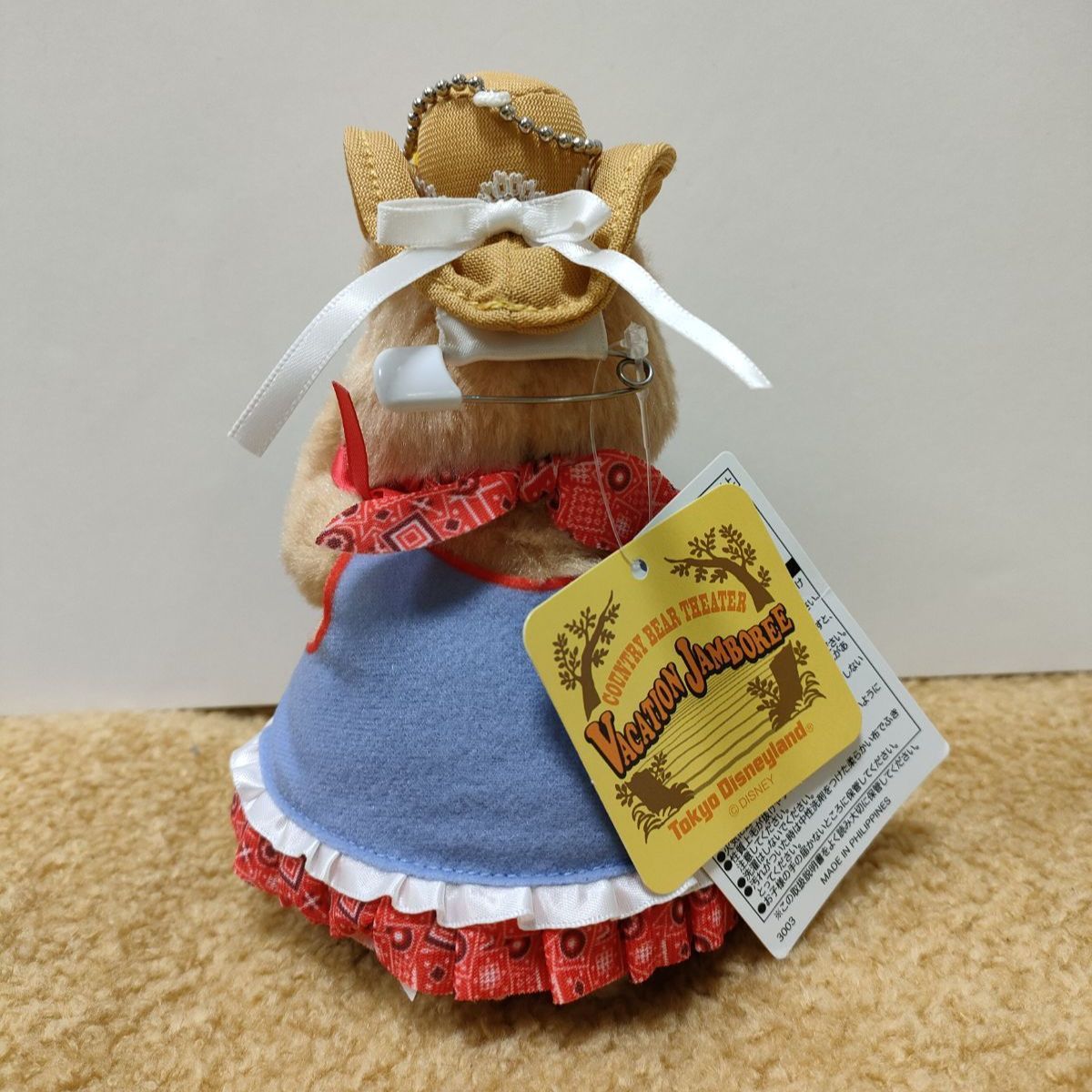 未使用 カントリーベアシアター ぬいぐるみバッジ ぬいば トリキシー 未使用 カントリーベアシアター ぬいぐるみバッジ ぬいば サンボ
