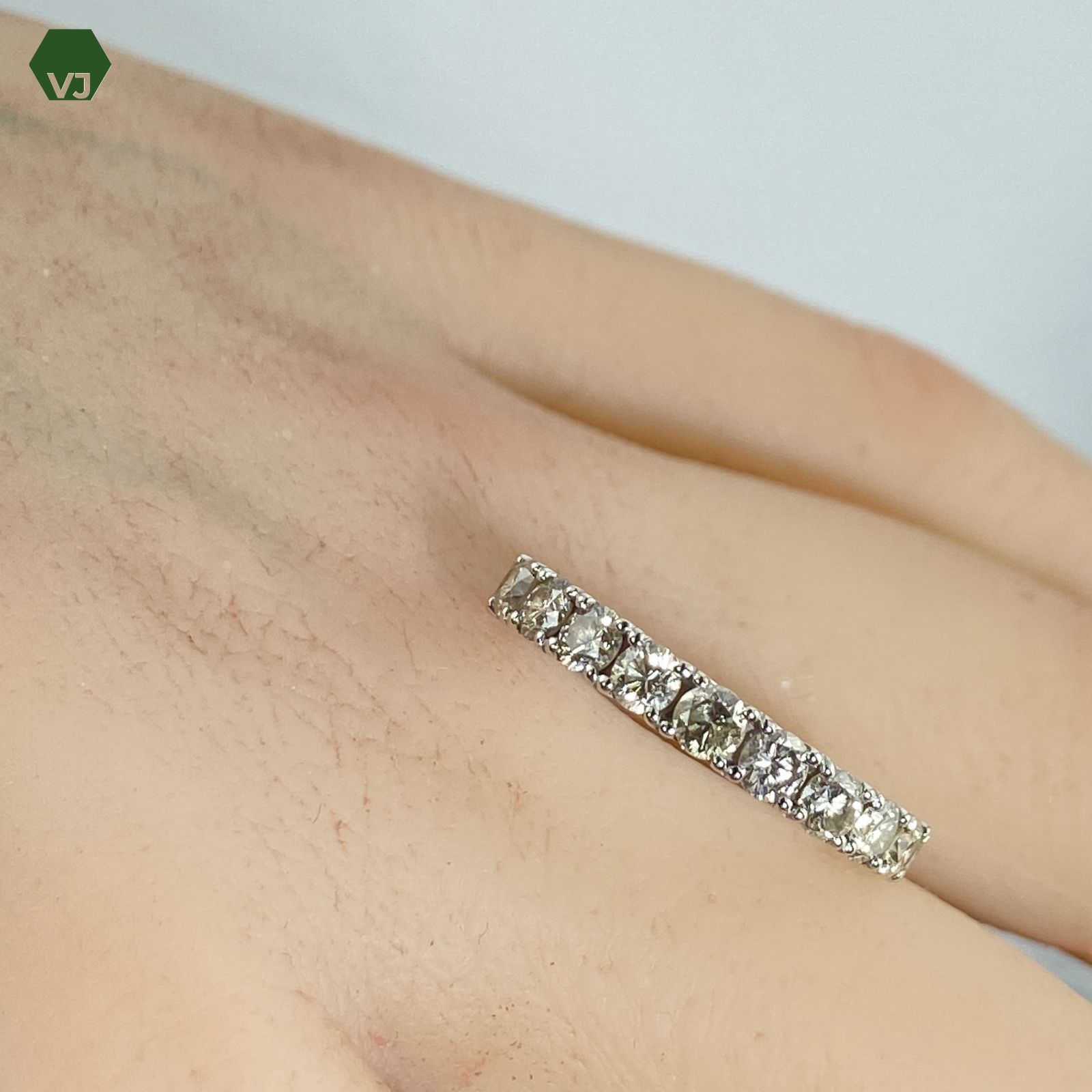 25‐14】ダイヤモンド リング D1.00ct 【中古】【PT950】【12号】 ☆By 