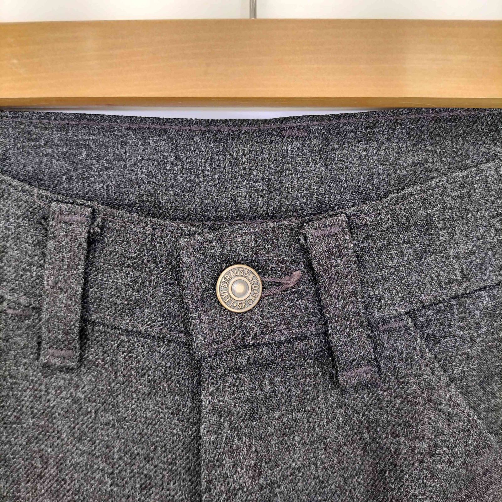 Levi’s◆STA-PREST/スタプレ/USA製/36/レッド Levi\u0027s リーバイス STA PREST FLARE スタ-プレスト フレア A3552-0005