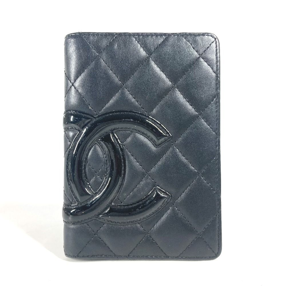 CHANEL シャネル 手帳カバー CC ココマーク システム手帳 レザー 