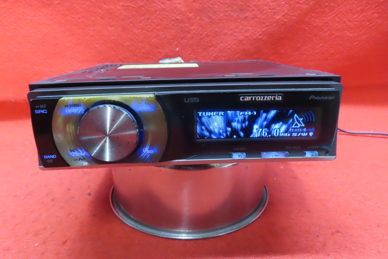 Pioneer DEH-P01 カーオーディオ 本体　中古品 パイオニア カロッツェリア DEH-P01 ハイエンドオーディオ 中古