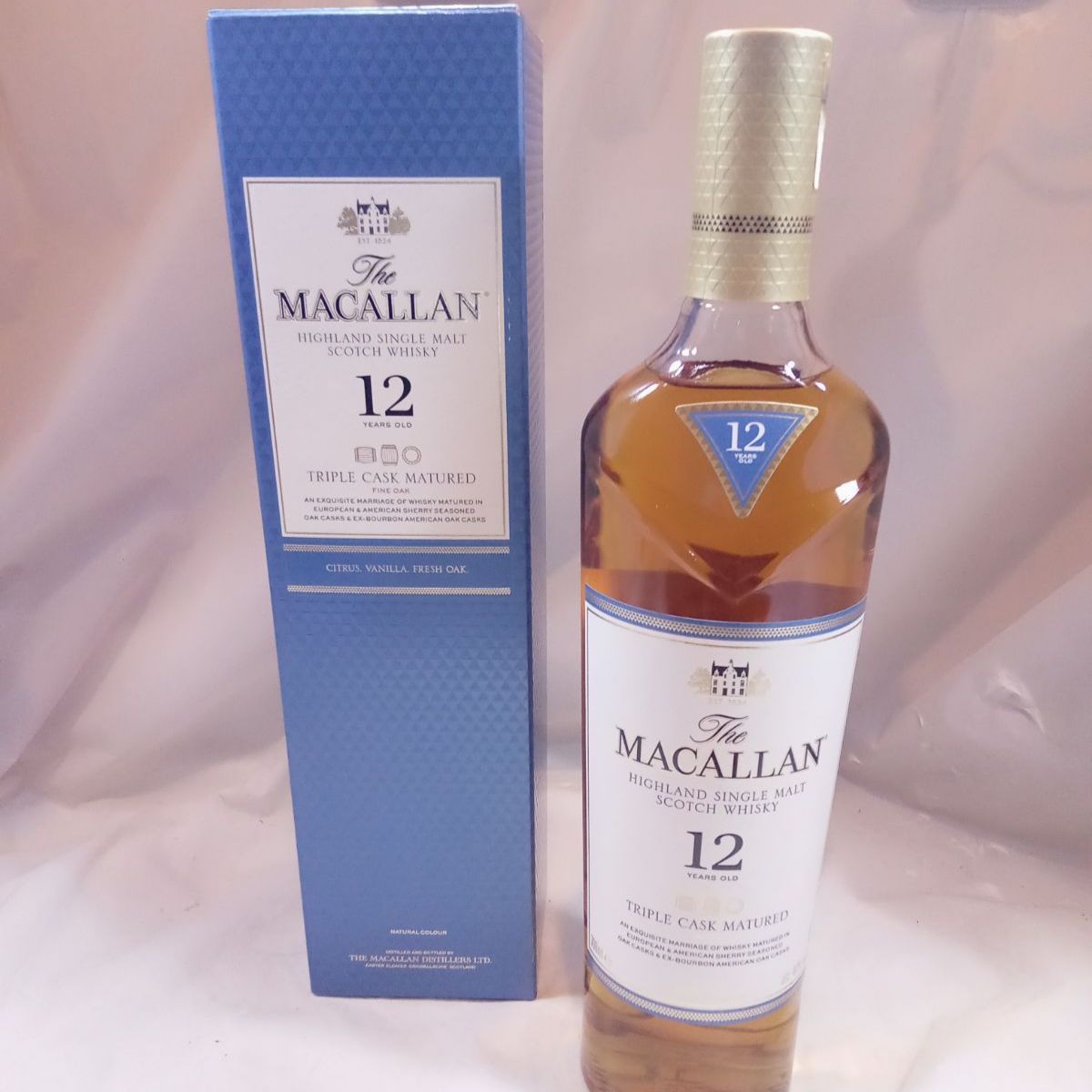 MACALLAN ザ・マッカラン12年トリプルカスク700ml箱付未開封 1本 - メルカリ