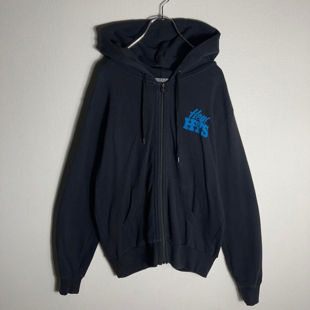 HYSTERIC GLAMOUR フルジップパーカー ビッグロゴ ヒスガール L