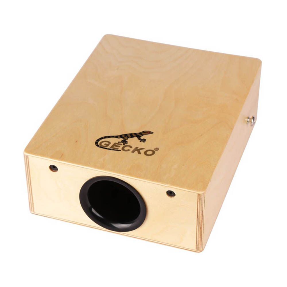 GECKO カホン Cajon トラベル カホン TRAVEL CAJON 打楽器 パーカション 木製 バーチウッド ケース ストラップ付き 9.5*23*29cm C-68B
