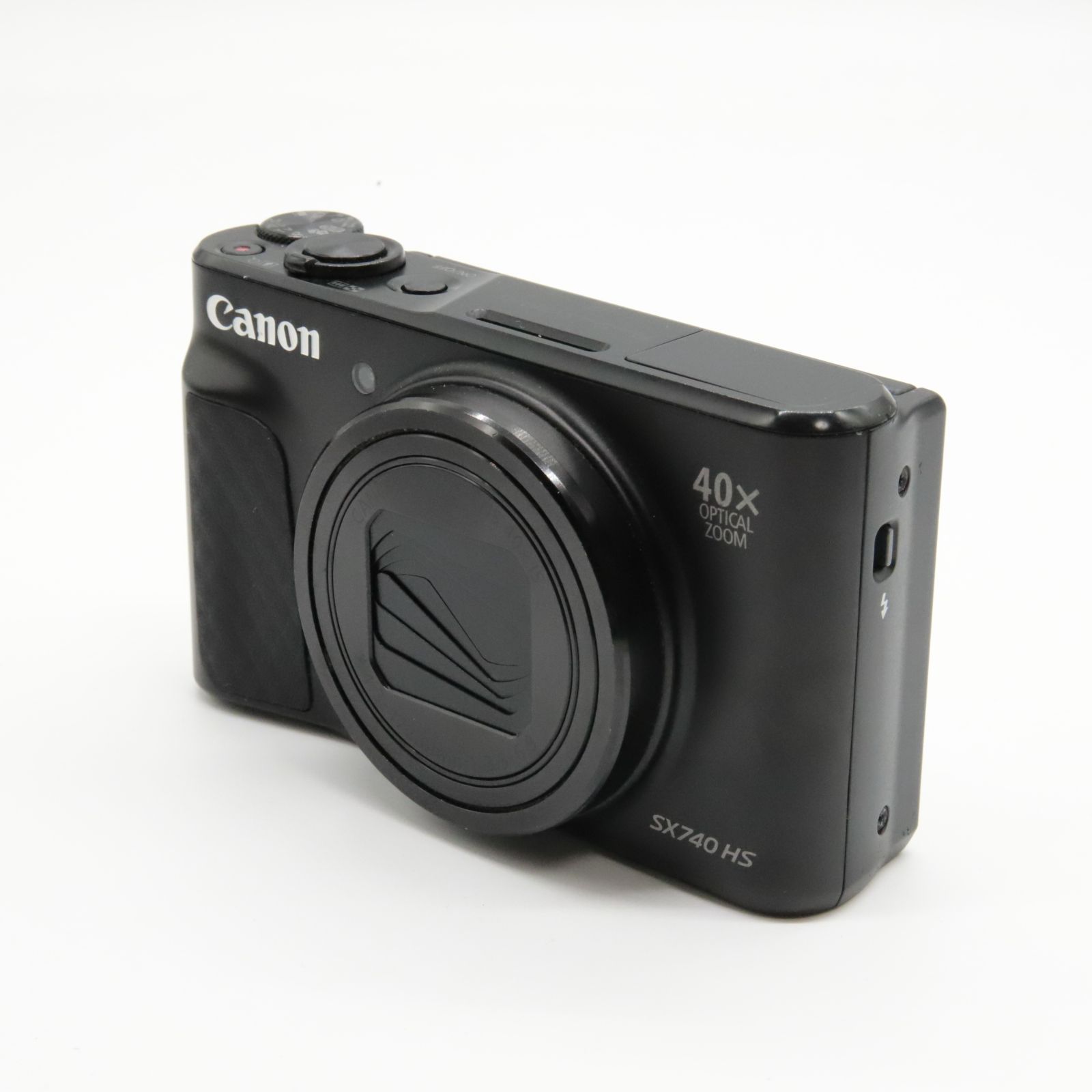 □美品□ CANON Canon コンパクトデジタルカメラ PowerShot SX740 HS ブラック 光学40倍ズーム/4K動画/Wi-Fi対応  PSSX740HSBK - メルカリ