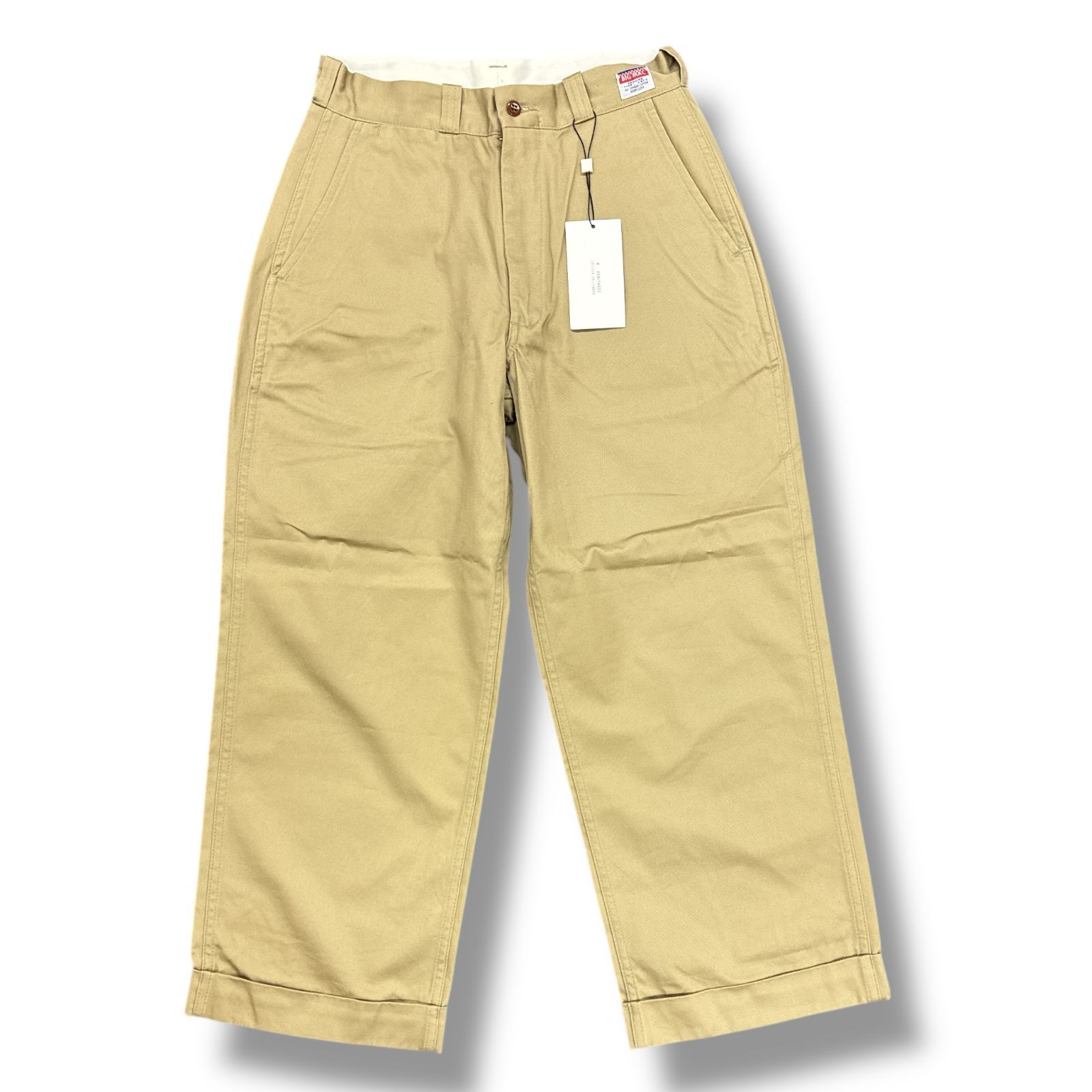 参考上代25300円 未使用品 N.HOOLYWOOD × BIG MAC CHINO PANTS チノパン エヌハリウッド ビッグマック コラボ 2242-PT23-028 ベージュ