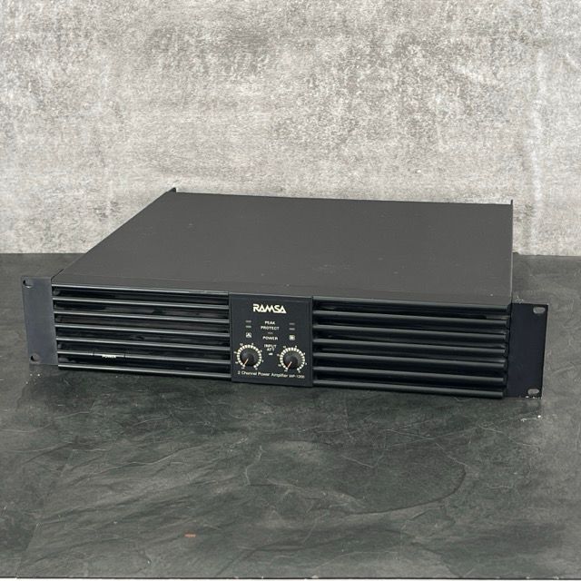 Panasonic パナソニック 2チャンネルパワーアンプ RAMSA 中古動作保証