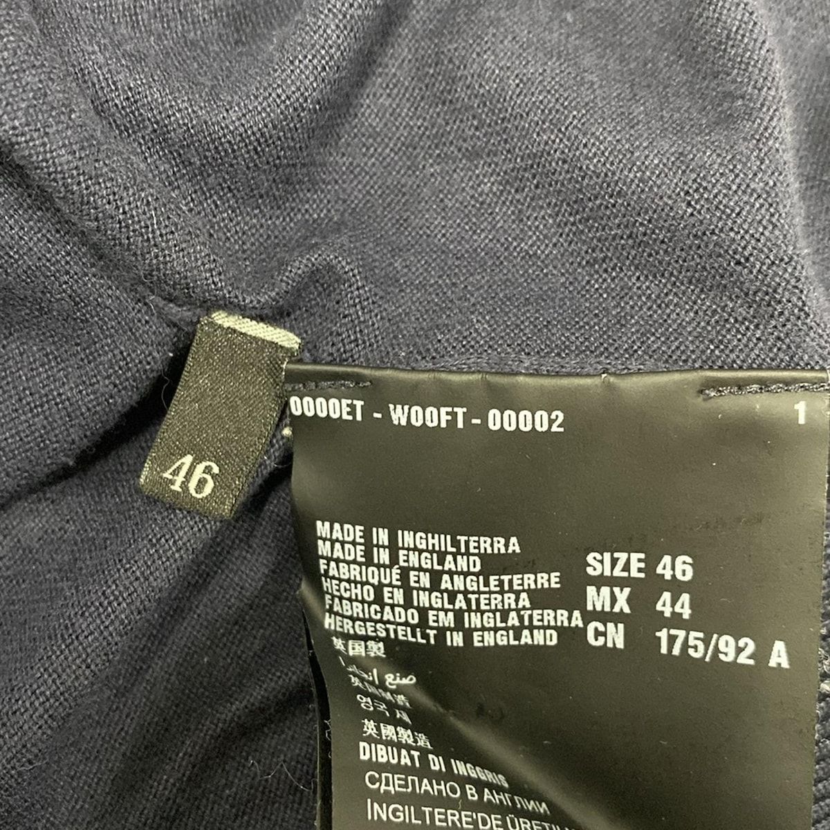 PRADA プラダ　ポロシャツ　レディース　半袖　ネイビー PRADA(プラダ) 半袖ポロシャツ サイズ46 L レディース - ダーク