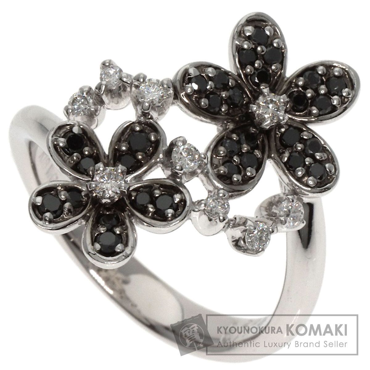 Ponte Vecchio ポンテヴェキオ フラワー ダイヤモンド ブラック  