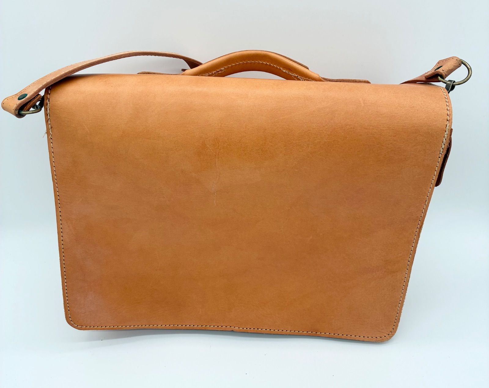 LEDER WOLF バッグ 希少 ドイツ製 Leder Wolf レダーウォルフ ヌメ革