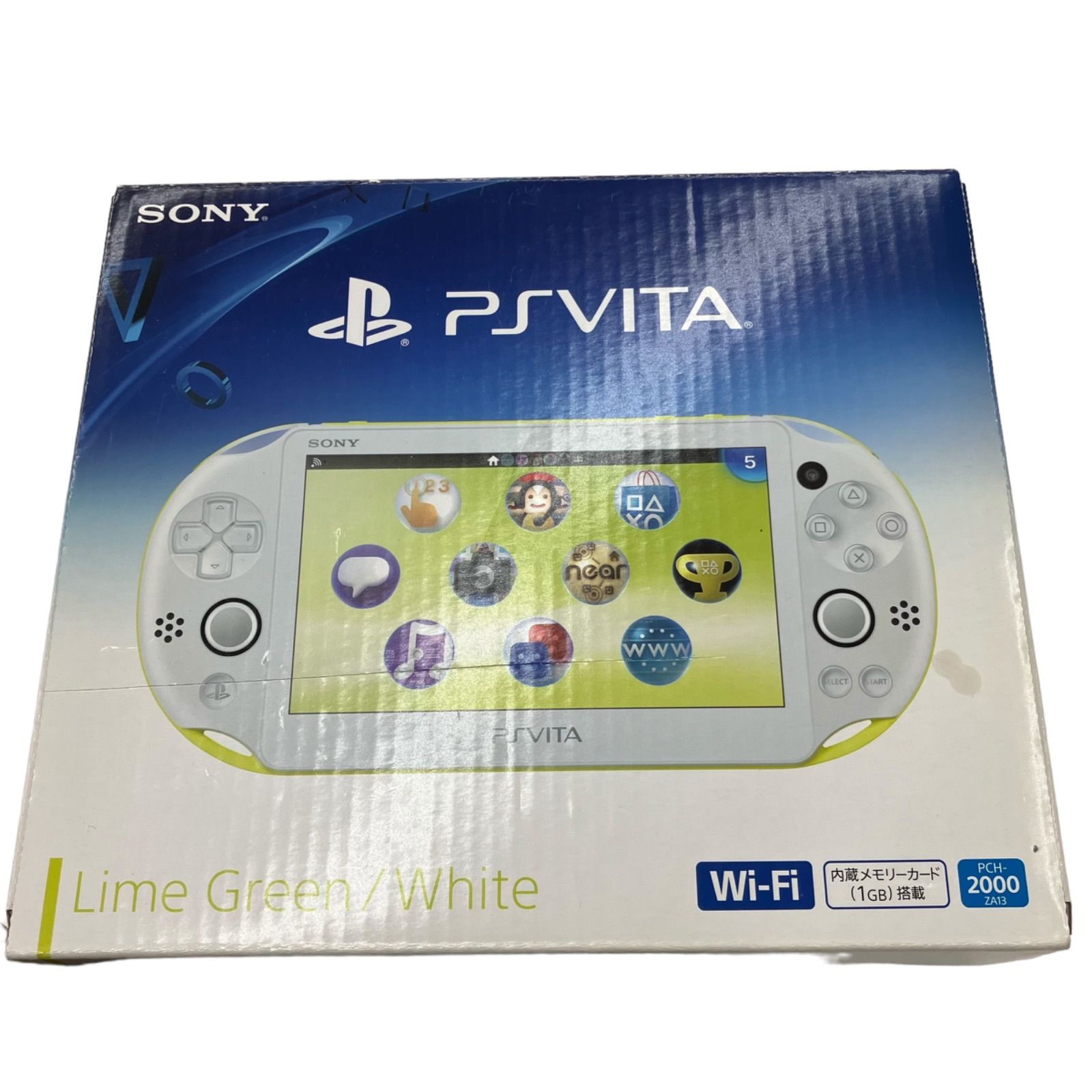 PlayStation Vita Wi-Fiモデル ライムグリーン/ホワイト - メルカリ