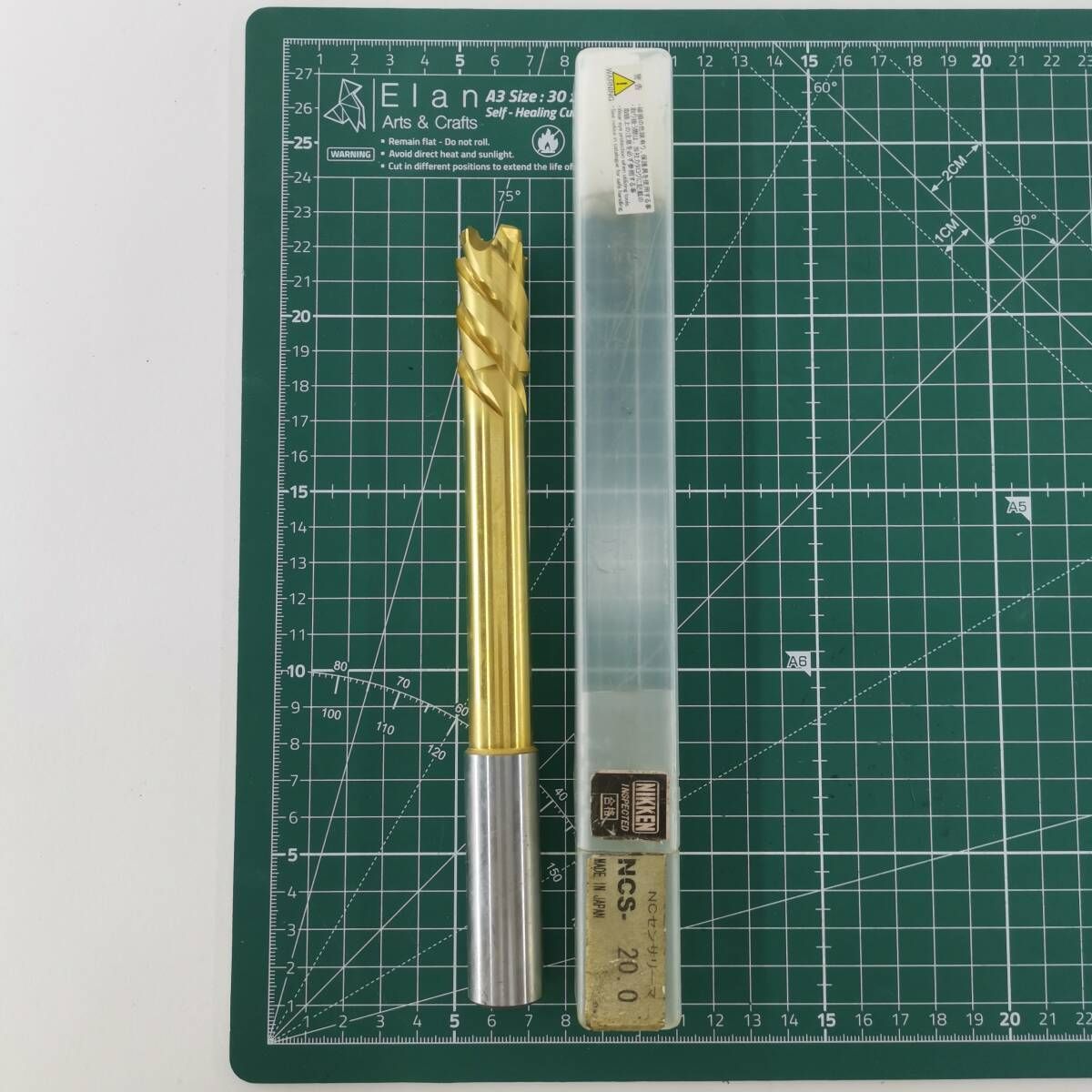 NIKKEN 日研工作所 NCセンサリーマ ストレートシャンク NCS-20.00 切削工具 13084