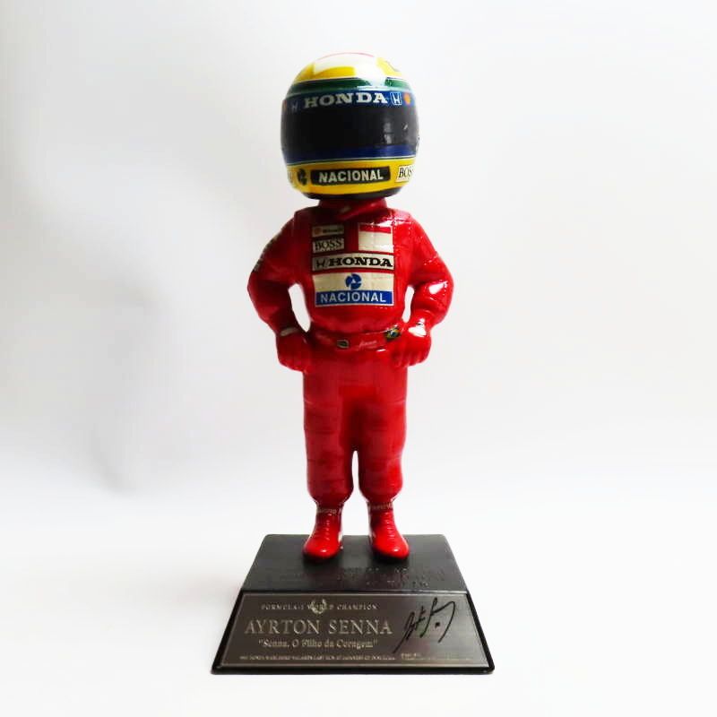 希少！レア商品　アイルトン・セナ　フィギュア　AYRTON SENNA 勇気の子・SENNA アイルトン・セナ 磁器製 フィギュア 1992年