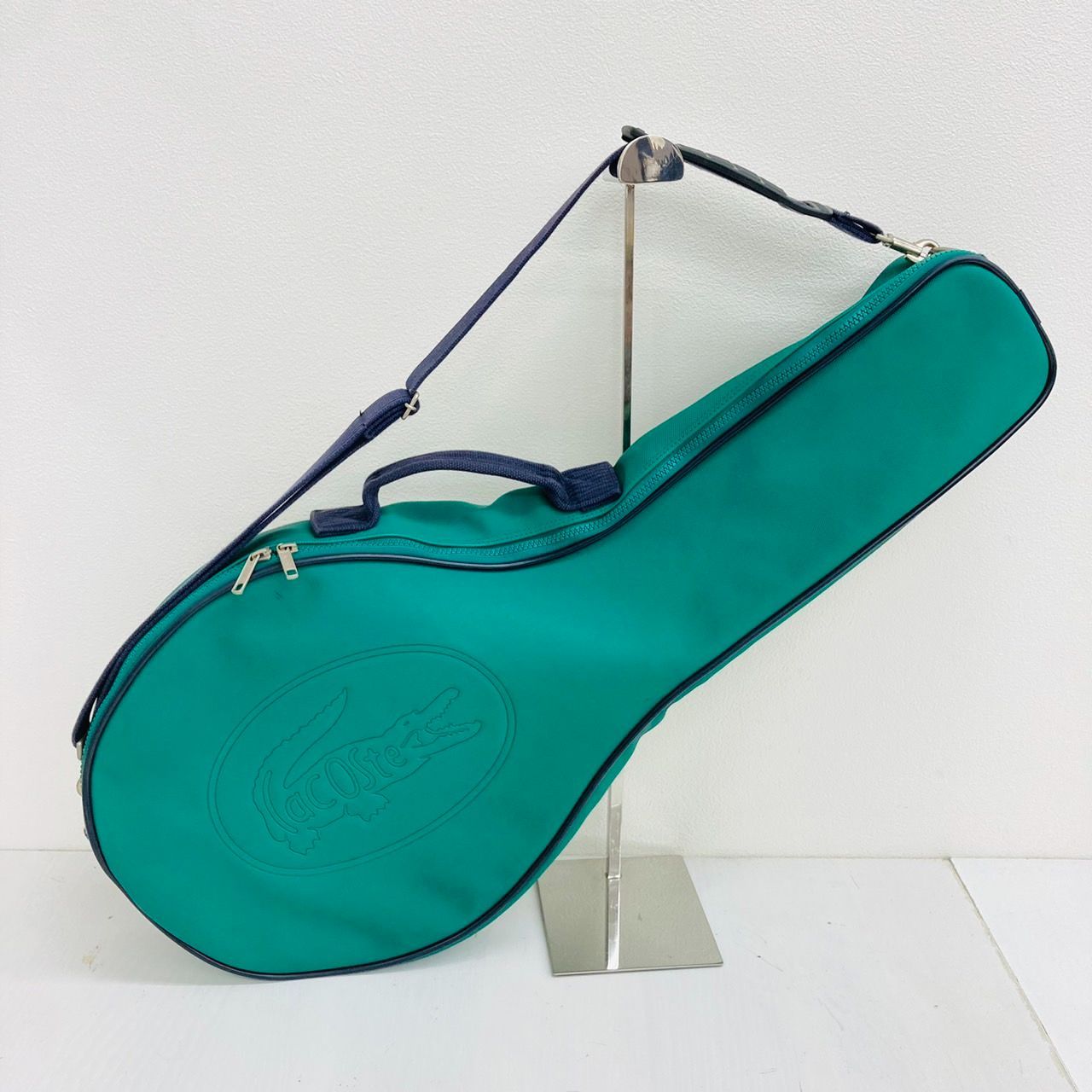 LACOSTE ラコステ ラケットバッグ ケース グリーン - メルカリ