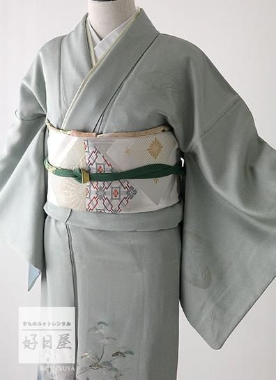 訪問着 身長151-166cm h-186 楽天市場】【レンタル】訪問着 フルセット 正絹 適応身長151