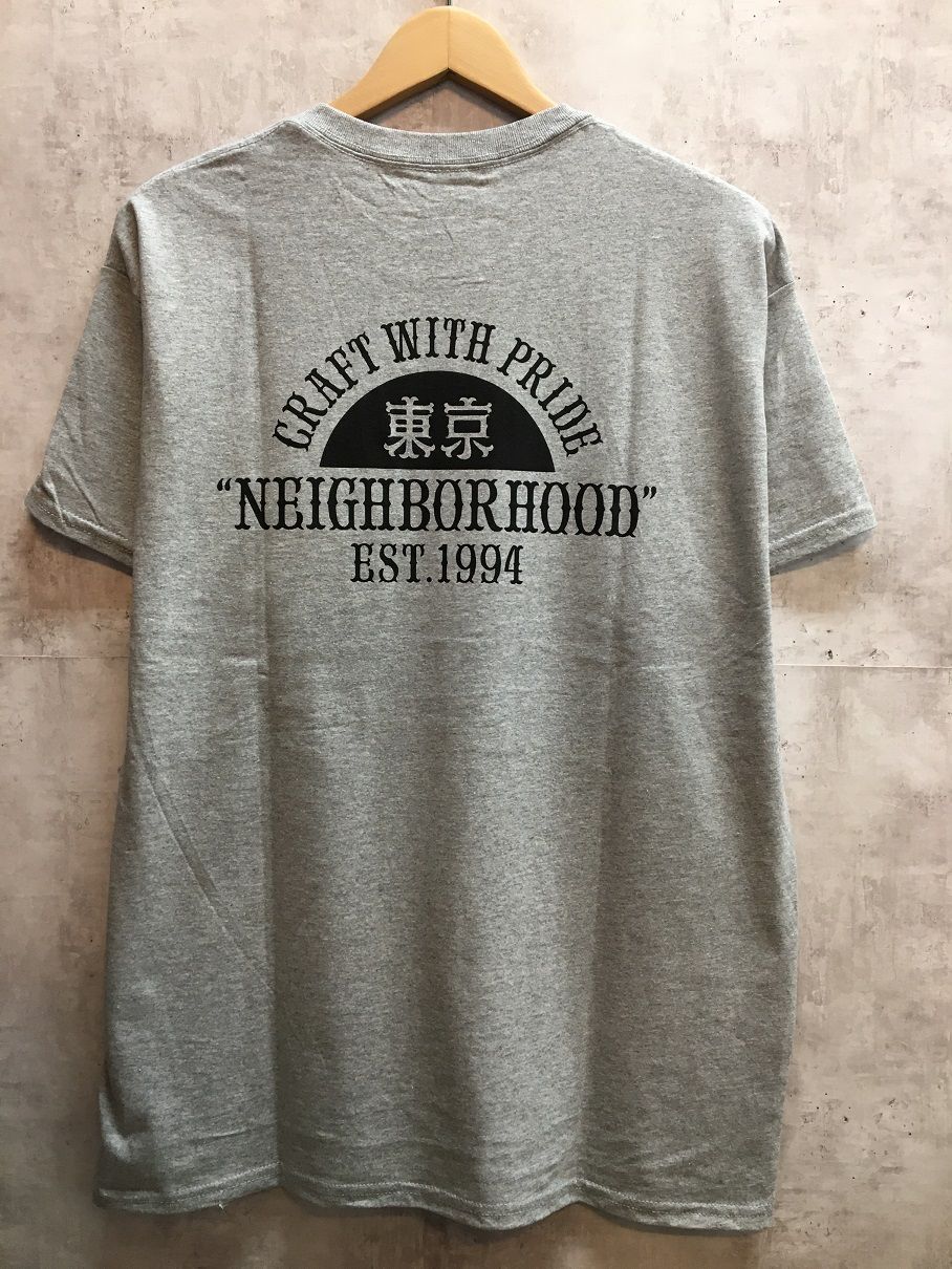 NEIGHBORHOOD NH231SPOT.TEE SS-13 GRAY ネイバーフッド Tシャツ 23SS