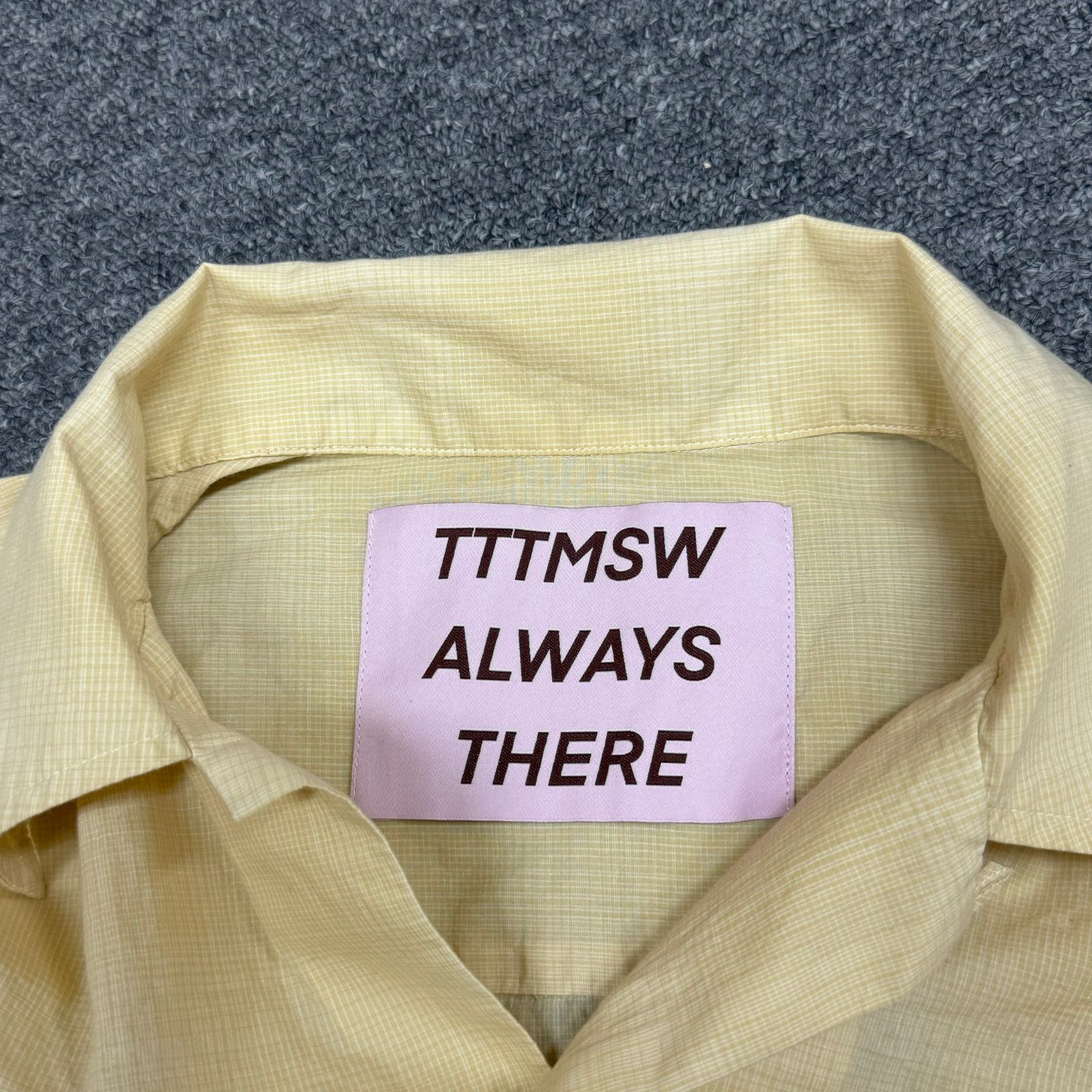 定価29700円 TTT MSW Open coller shirt オープンカラーシャツ