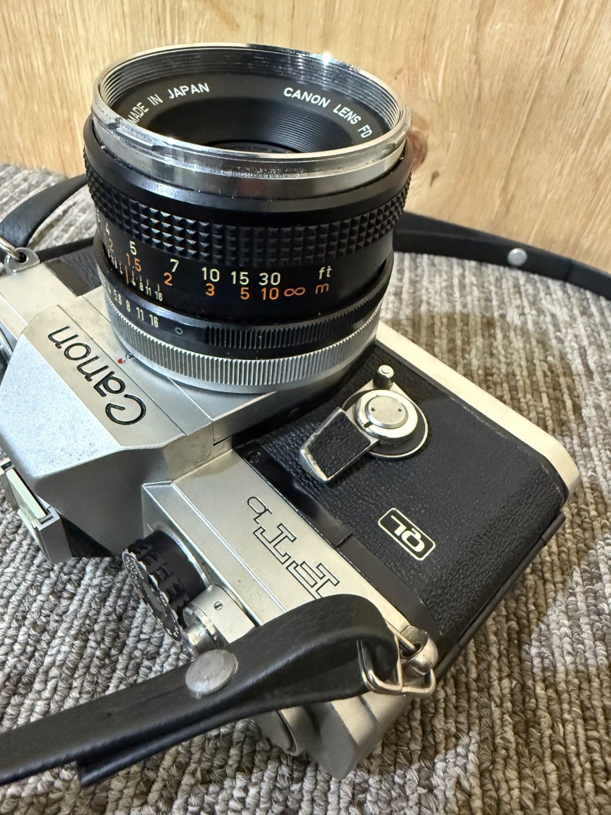  SGM Canon キャノン FT 一眼レフフィルムカメラ 50 mm レンズ カバー付き レンジファインダーカメラ フィルムカメラ
