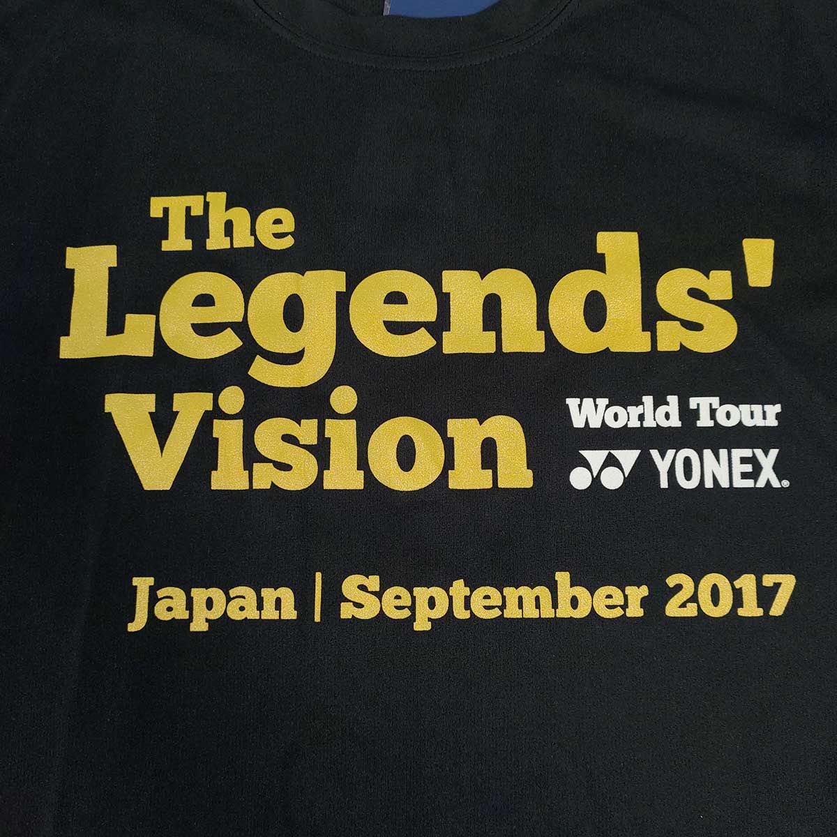 未使用】ヨネックス ドライシャツ 2017 ザ・レジェンドビジョン T