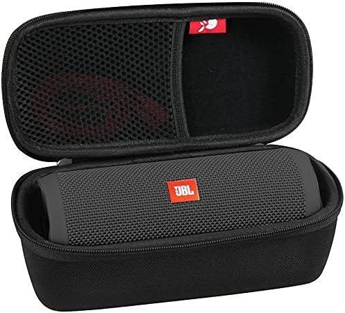 Hermitshell 専用保護収納ケース対応JBL Flip6/JBL Flip5 Bluetoothスピーカー (ブラック)