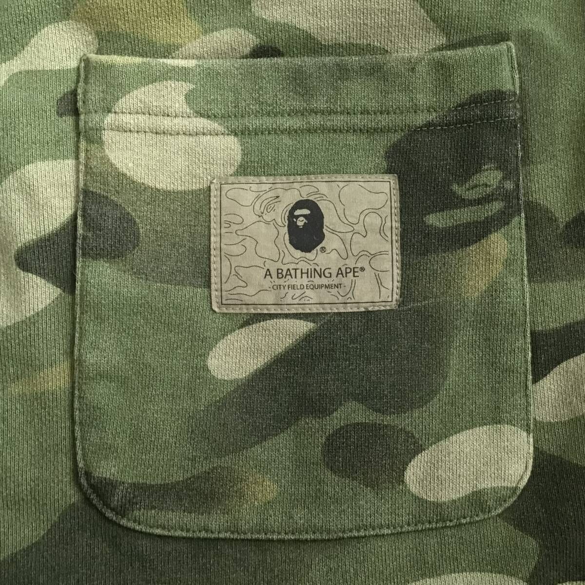 Gradation camo スウェットパンツ Lサイズ a bathing ape BAPE camo