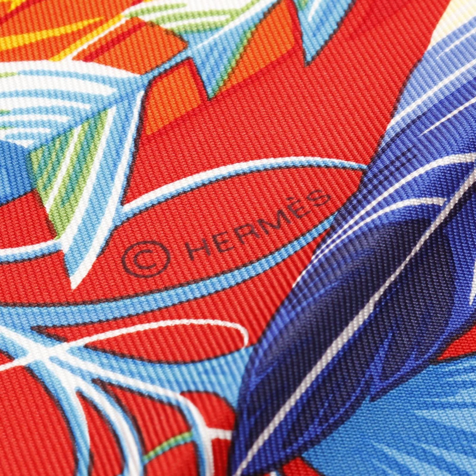 HERMES エルメス カレ90 DANSE PACIFIQUE スカーフ