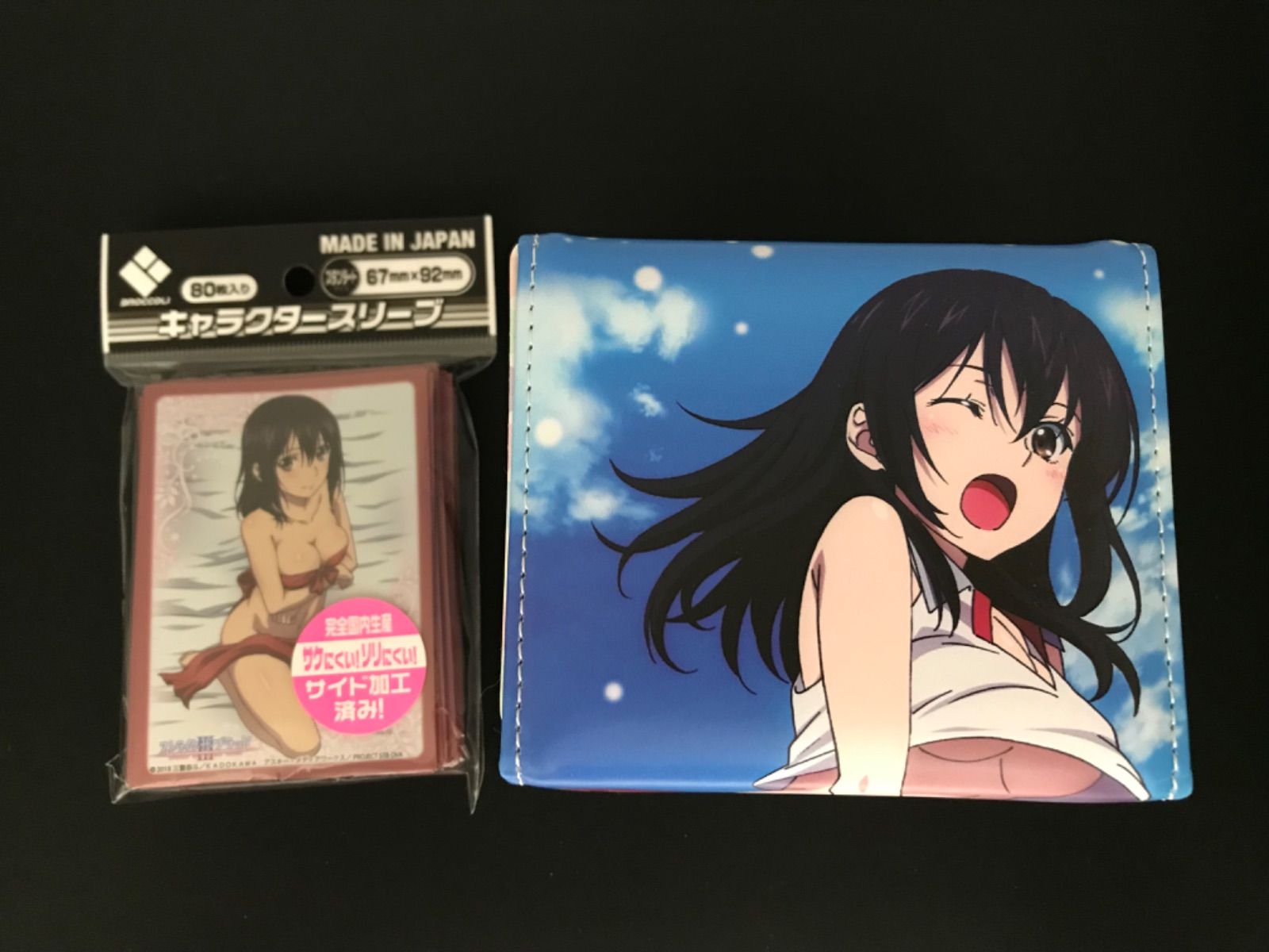 未開封】合皮製デッキケース 姫柊雪菜 セクシーVer 未開封】合