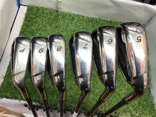 テーラーメイド BURNER 2009 6S USA アイアンセット IR RE-AX SUPERFAST 65 アイアン フレックスR メンズ 男性用 右利き 右用 Cランク ゴルフクラブ