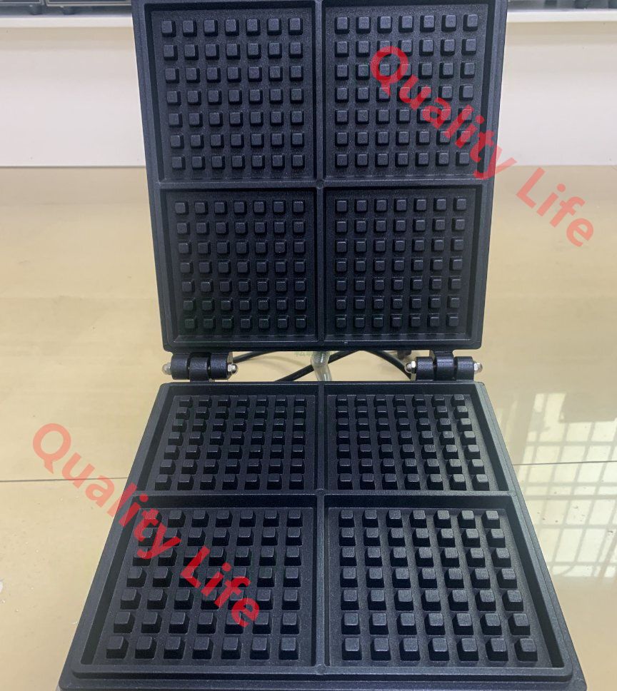 ワッフルベーカー ワッフル メーカー 焼成取数4個 単相 100V デジタルディスプレイ付き