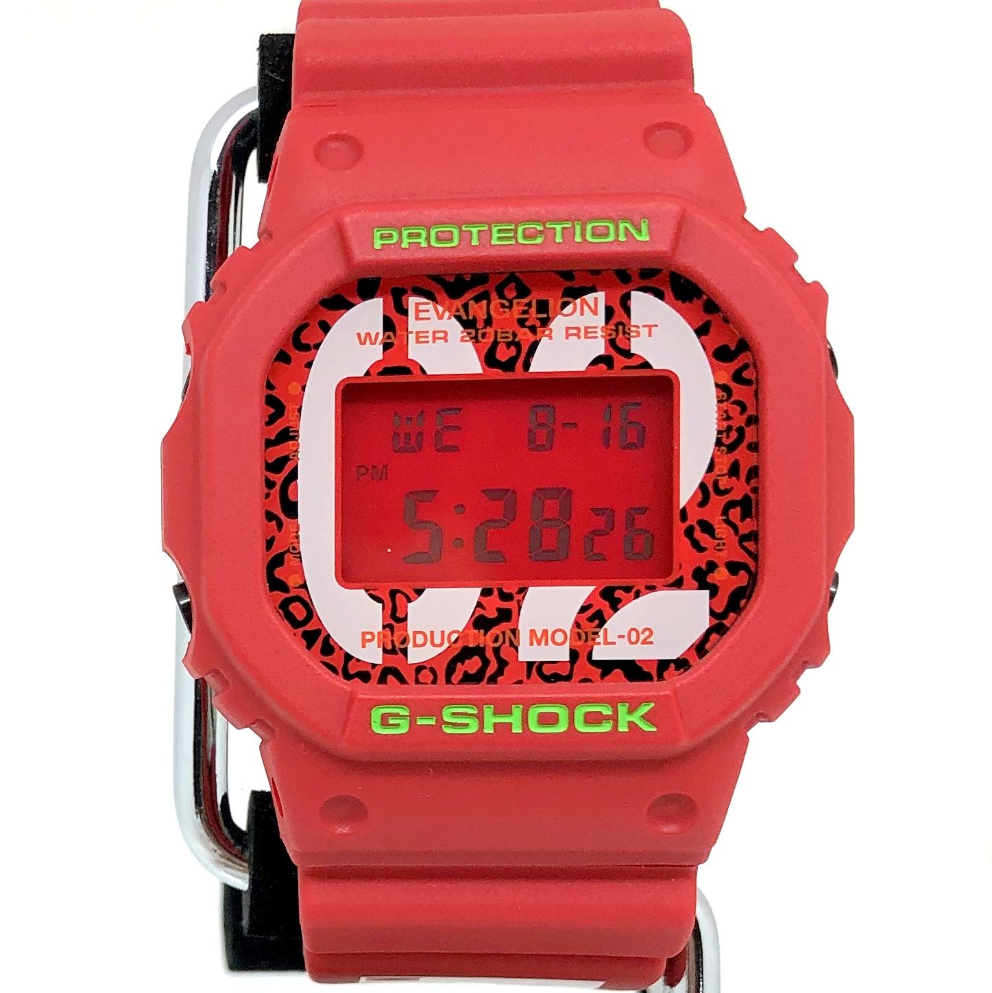 ベルト素材G-SHOCK ジーショック 腕時計 DW-5600 RADIO EVA-02 - www ...