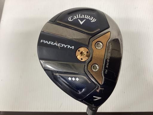 キャロウェイ PARADYM ◆◆◆ ツアーバージョン CE 7W フェアウェイウッド FW 純正特注シャフト フレックスS メンズ 男性用 右利き 右用 Cランク ゴルフクラブ