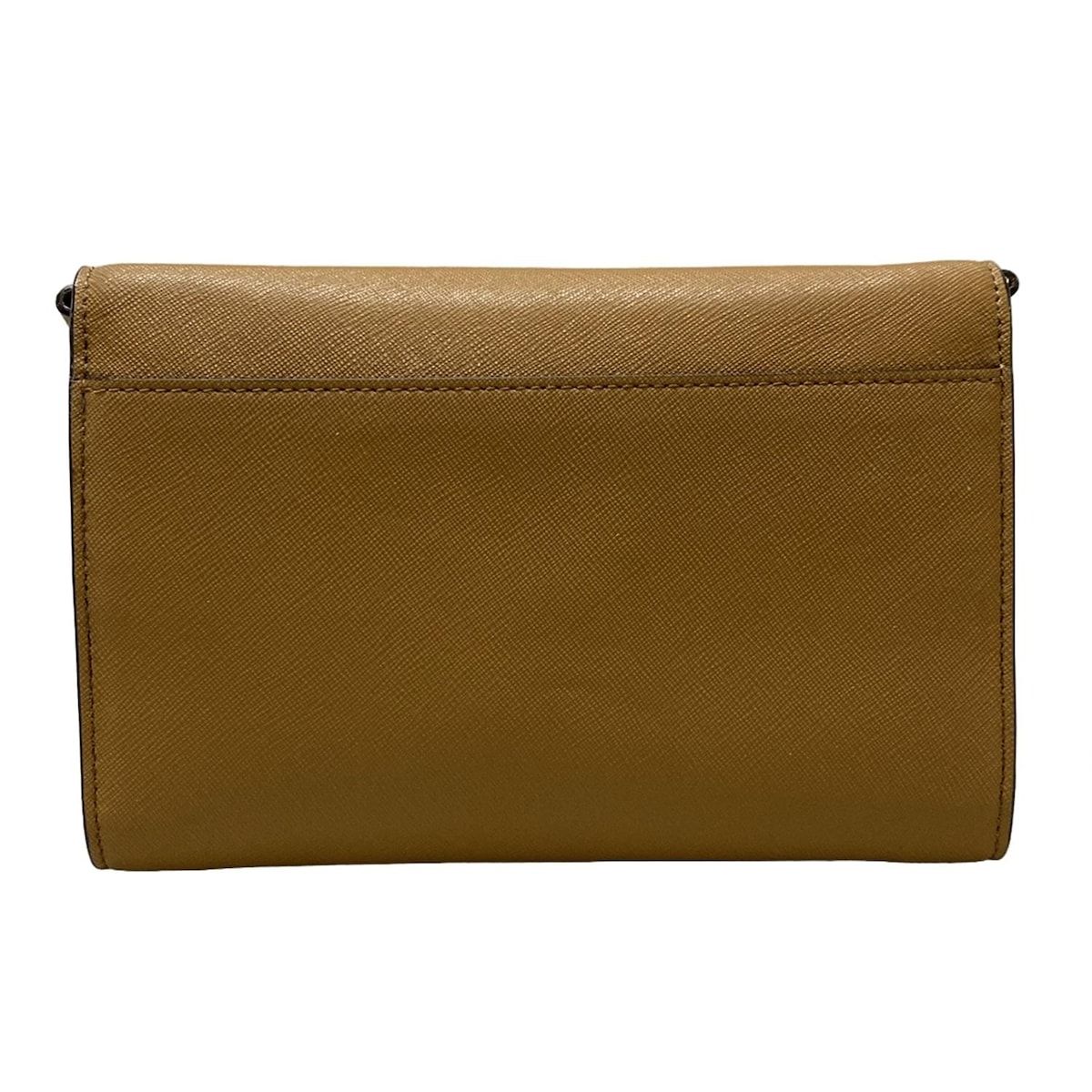 TORY BURCH トリーバーチ 財布 - ライトブラウン チェーンウォレット レザー