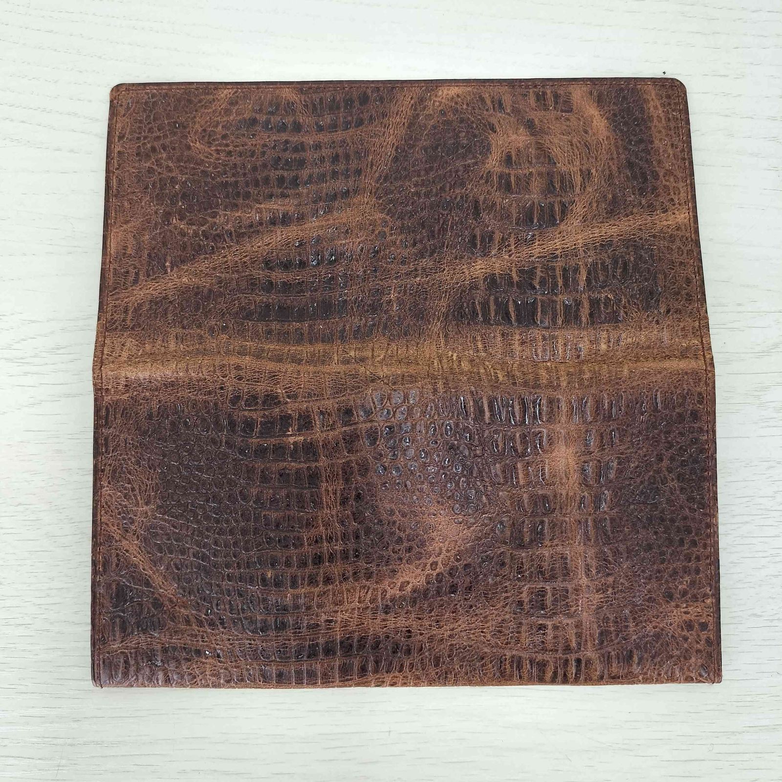 コムデギャルソンオムプリュス COMME des GARCONS HOMME PLUS クロコ 型押し 長財布 メンズ 表記無