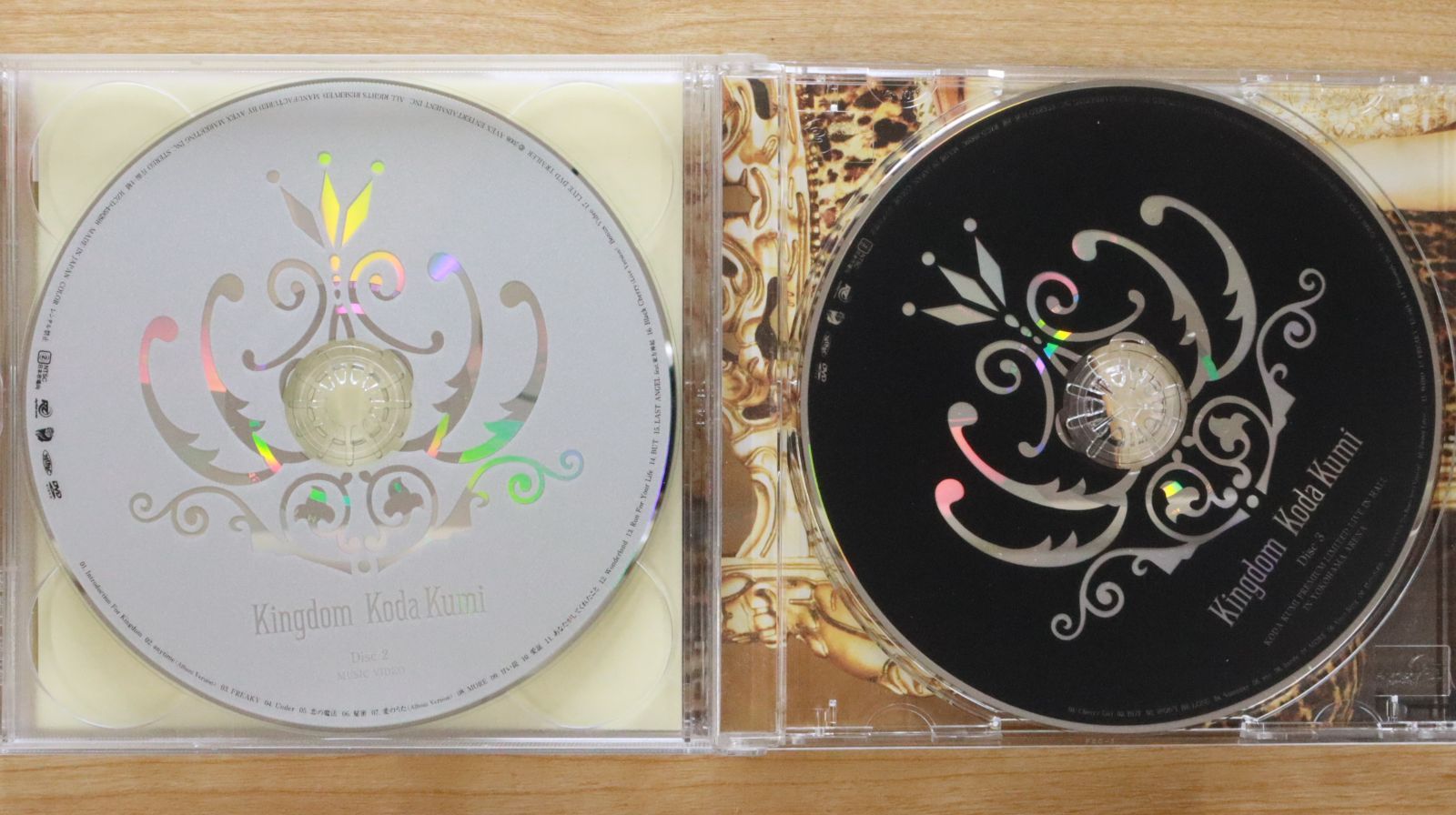 国内盤CD☆倖田來未/Kumi Koda□ Kingdom(CD+DVD2枚組