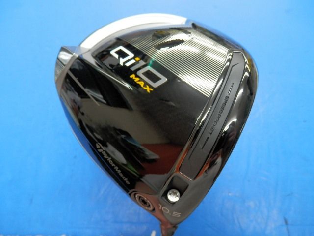 ドライバー 即決 Ｃ６１ 超美品 テーラーメイド Ｑｉ１０ ＭＡＸ　三菱 Diamana Blue TM50 （Ｓ） １０.５度 日本仕様[0874]即発送