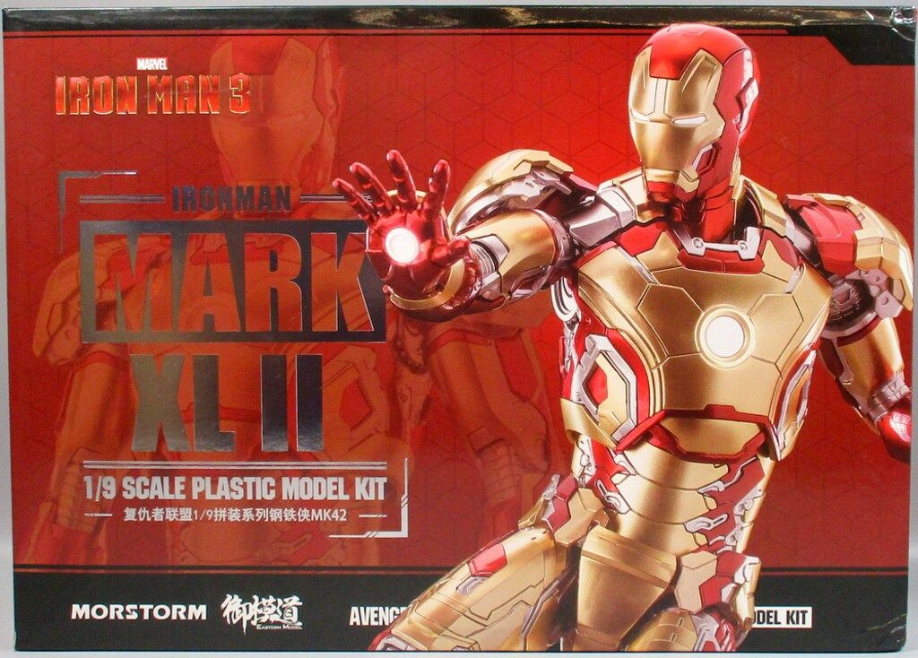 EASTERNMODEL 1|9 SCALE PLASTIC MODEL KIT IRONMAN XLII