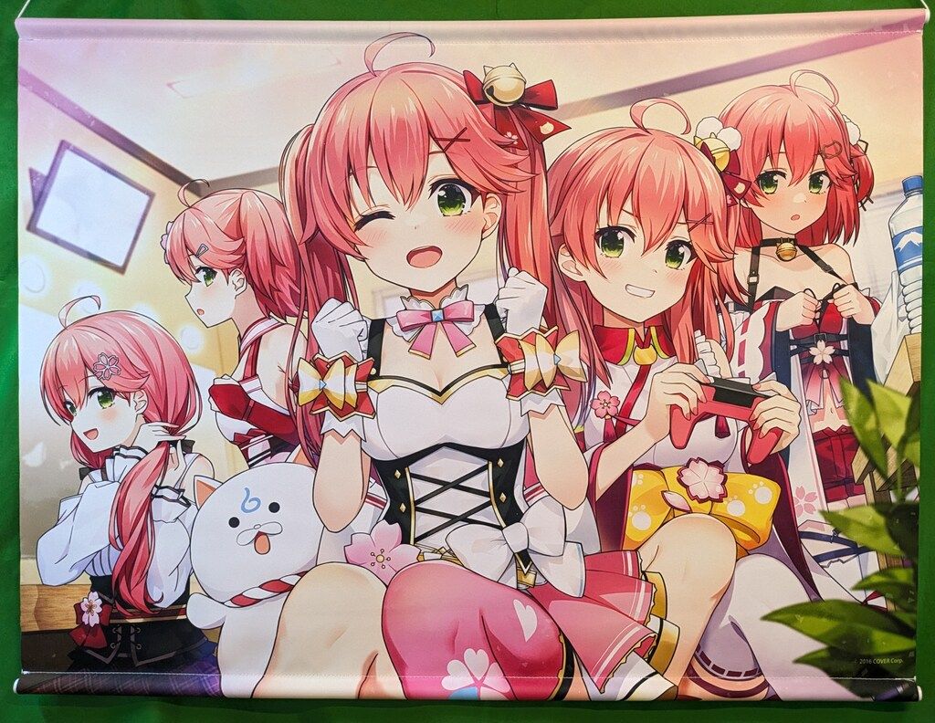hololive - ほろ〜かる 等身大タペストリー さくらみこ 等身大タペストリーA(さくらみこ)【@Loppi・HMV限定