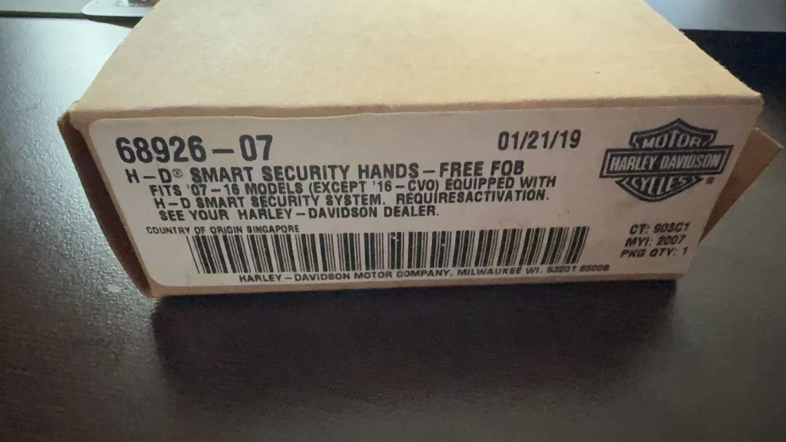 Harley-davidson ハーレー スマート セキュリティ システム