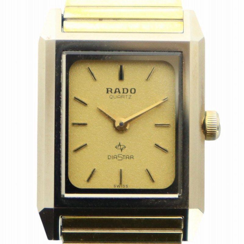 【稼働】 RADO DIASTAR 128.9505.3 スクエア 腕時計 Yahoo!オークション -「9505.」(ラドー) (ら行)の落札相場・落札価格