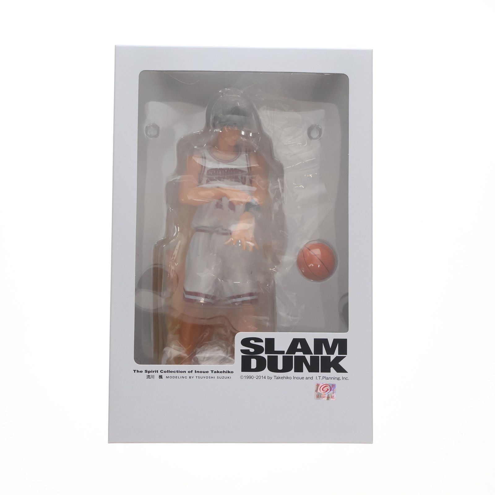 The Spirit Collection of Inoue Takehiko SLAM DUNK(スラムダンク) Vol.3 流川楓(るかわかえで)  白ユニフォームVer. 完成品 フィギュア ティーケー・ホールディングス - メルカリ