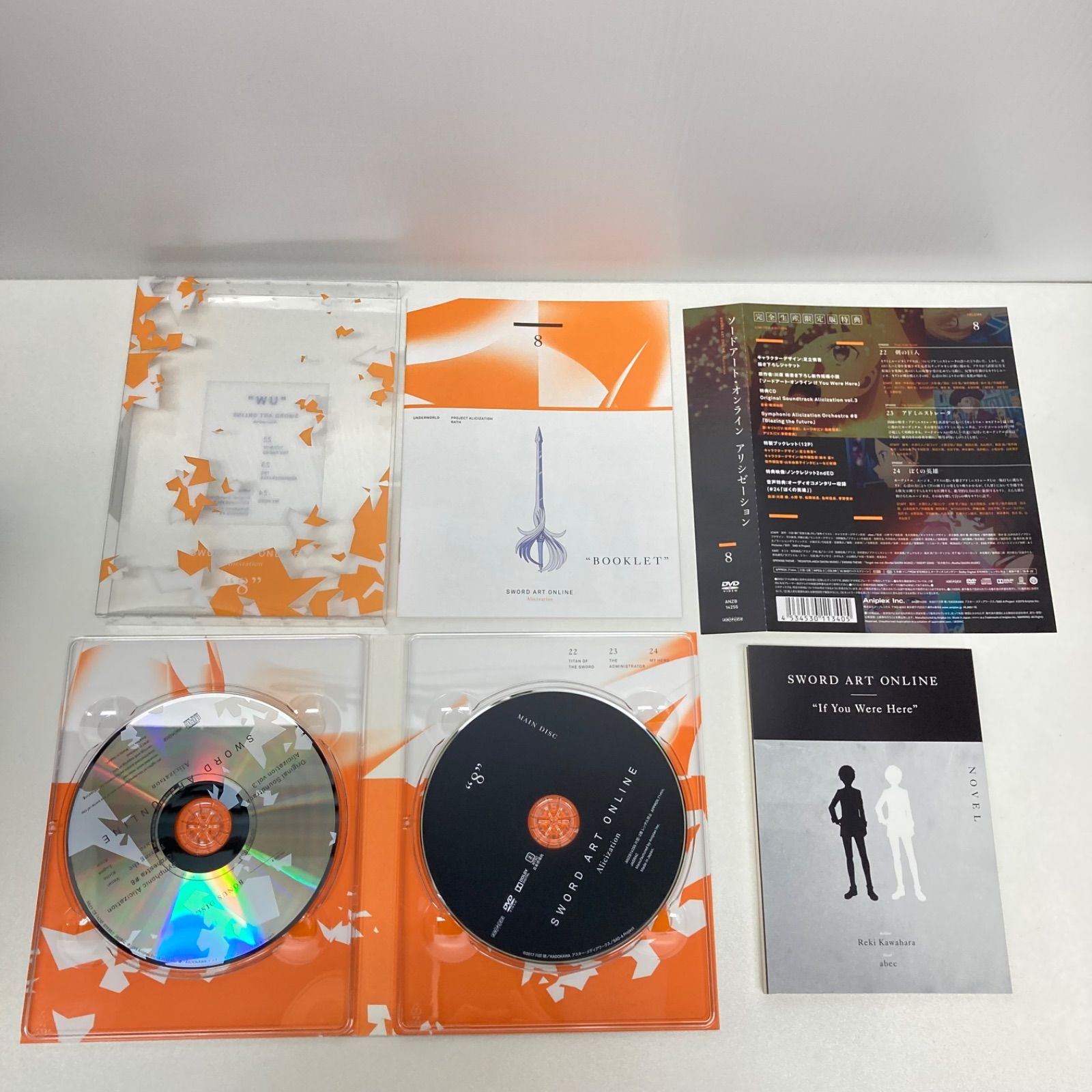 ソードアート・オンライン アリシゼーション DVD BOX付き全8巻 War of