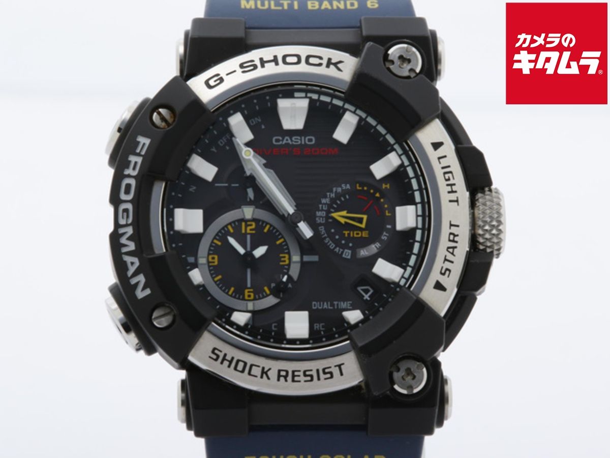 ② GWF-A1000-1A2JF フロッグマン 美中古品。 中古】 【良品】 カシオ G-SHOCK フロッグマン ブラック GWF
