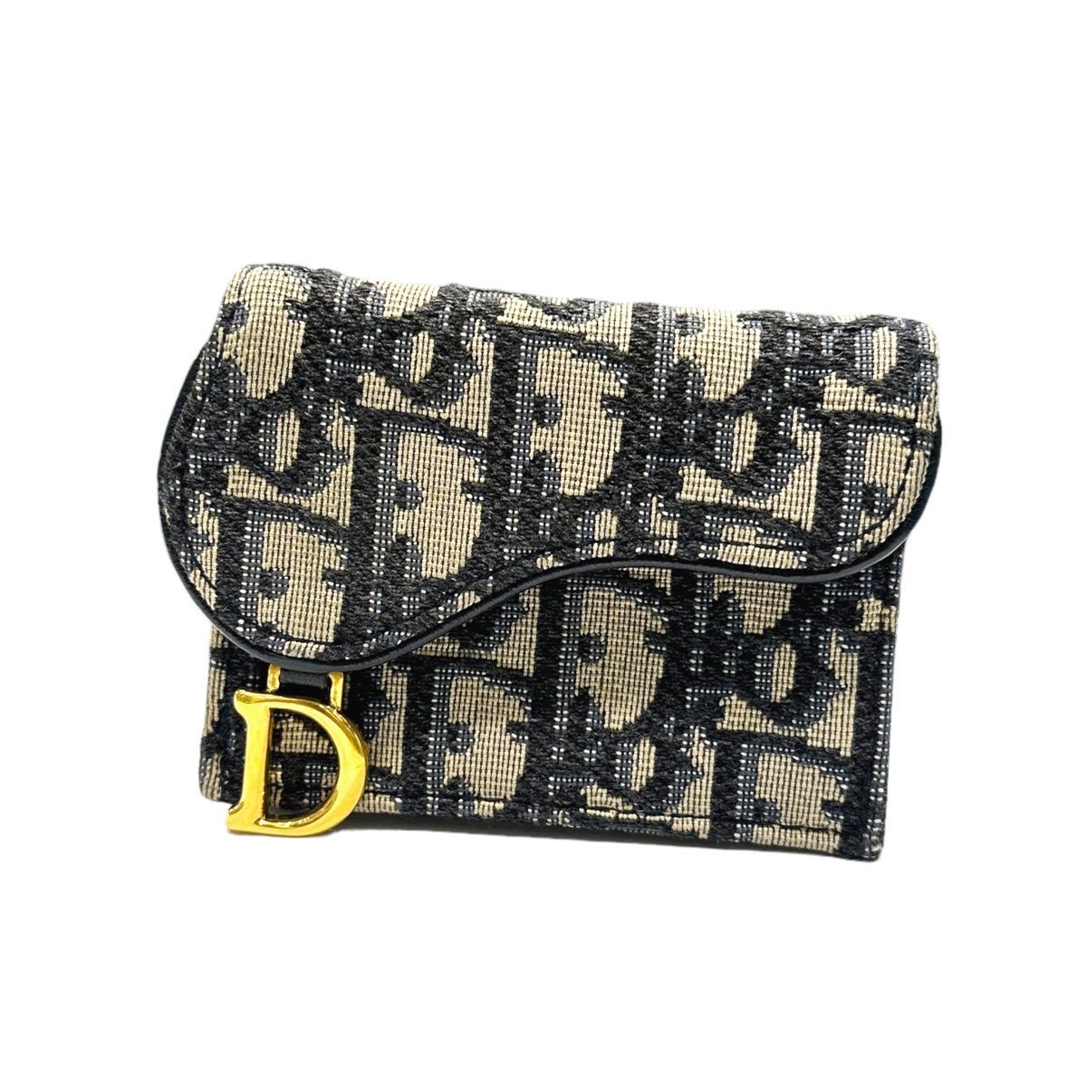 中古】 Christian Dior クリスチャン・ディオール オブリーク