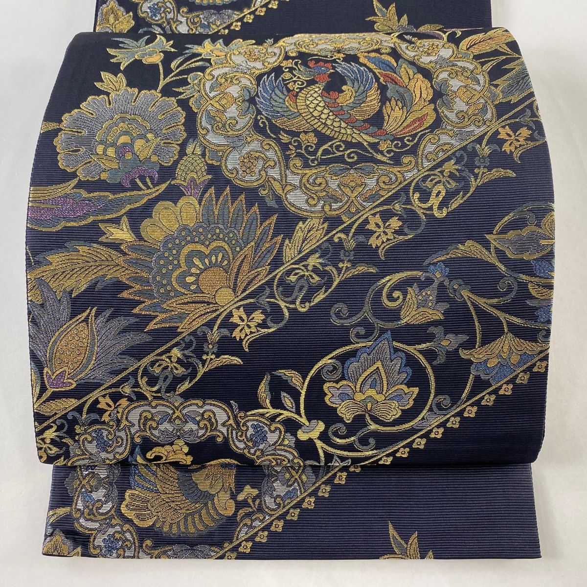 袋帯 美品 名品 六通 正絹 【中古】（袋帯 美品 名品 夏帯 幾何