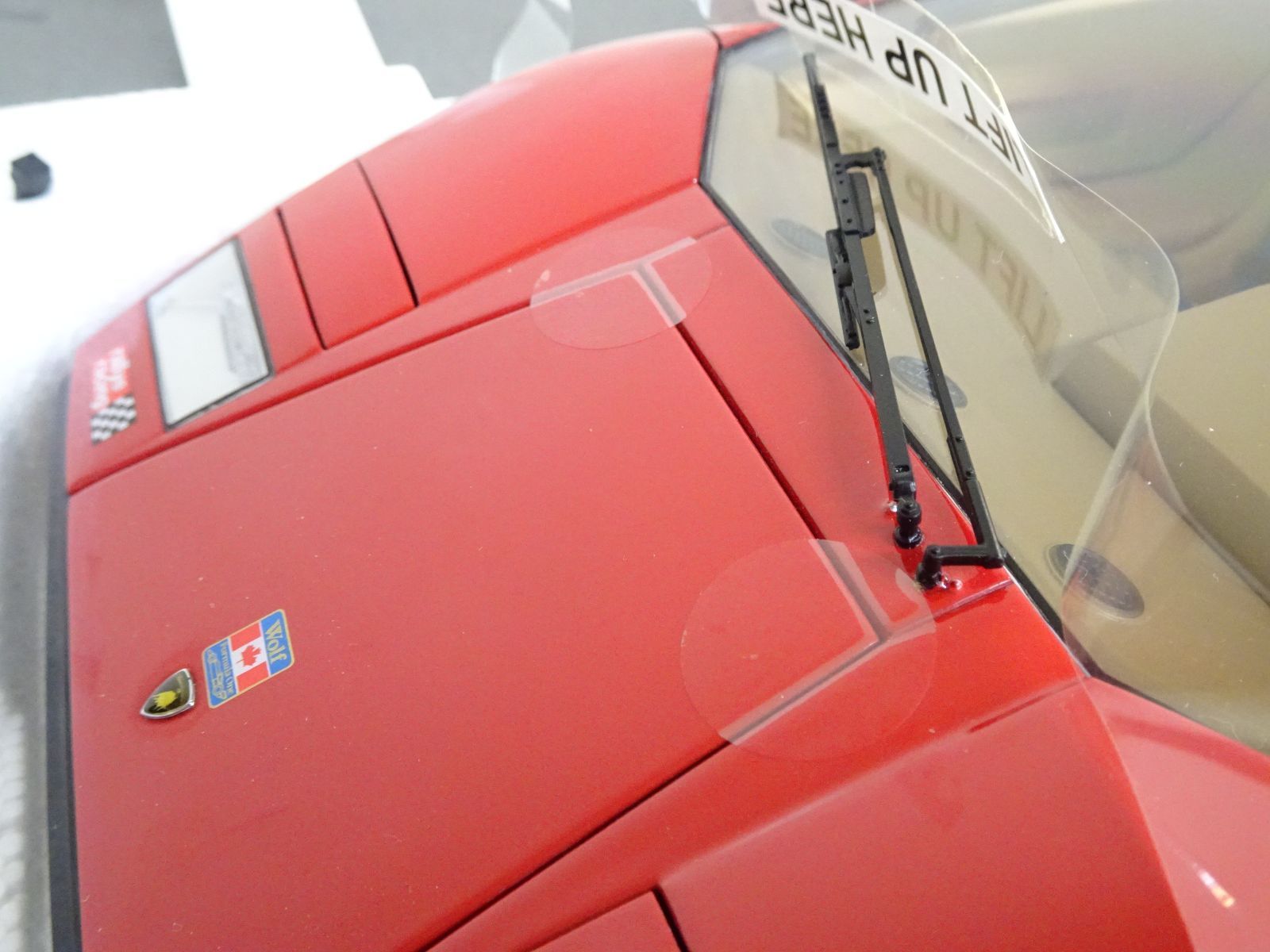 京商 ランボルギーニ カウンタック LP500S WW RED 1:12 - メルカリ