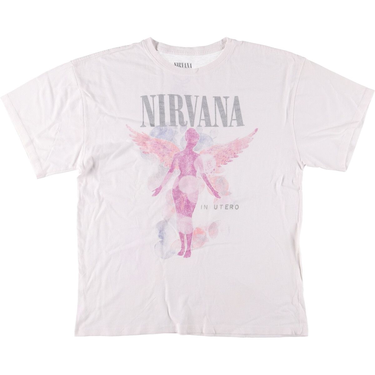 NIRVANA ニルヴァーナ スウェット 薄ピンク 古着（NIRVANA