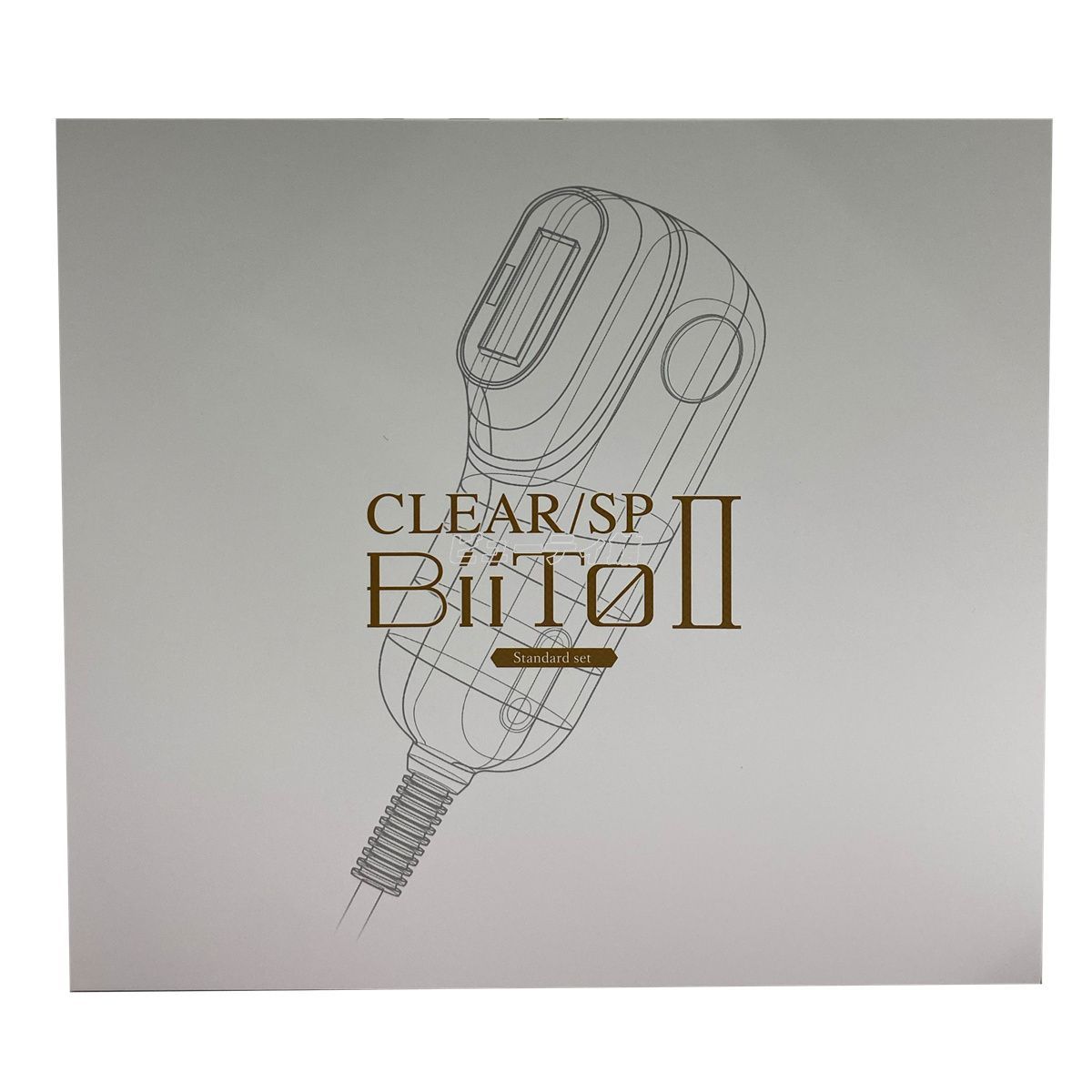 脱毛器 biito 2 クリア エスピー ビートツー フラッシュ脱毛器 光総合美容機 セット 家庭用 光照射 低刺激 1年保証付