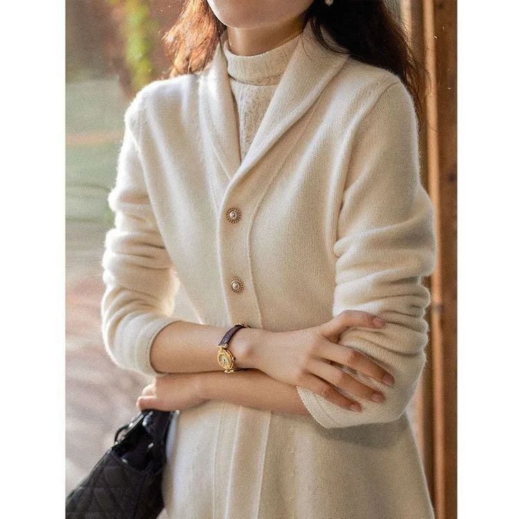 ゴールドボタン Vネック ペプラムカーディガン レディース カーディガン ニット ペプラム ジャケット ショール ブルゾン トップス 長袖 ペプラムニット カーデ ニットカーディガ nin 8247