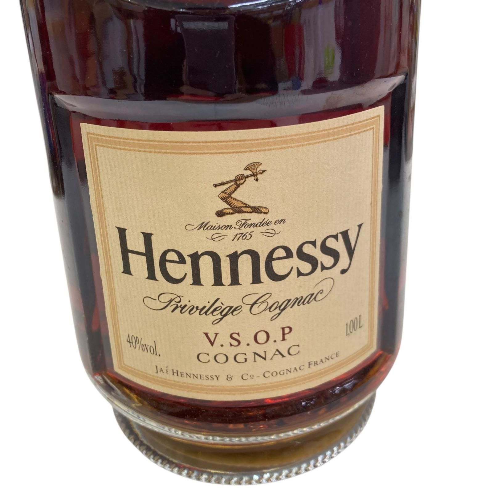 186000 Hennessy ヘネシー VSOP フィーヌ・シャンパーニュ 1000ml
